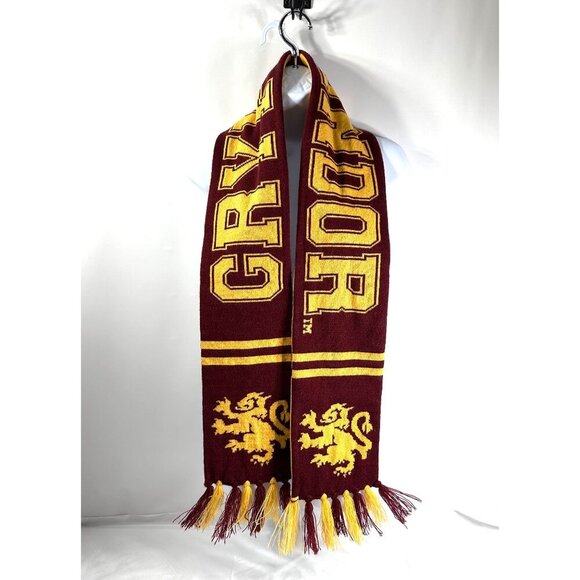 Harry Potter Gryffindor Reversible Scarf with Fringe‎ Acrylic Washable Cosplay - Picture 4 of 12